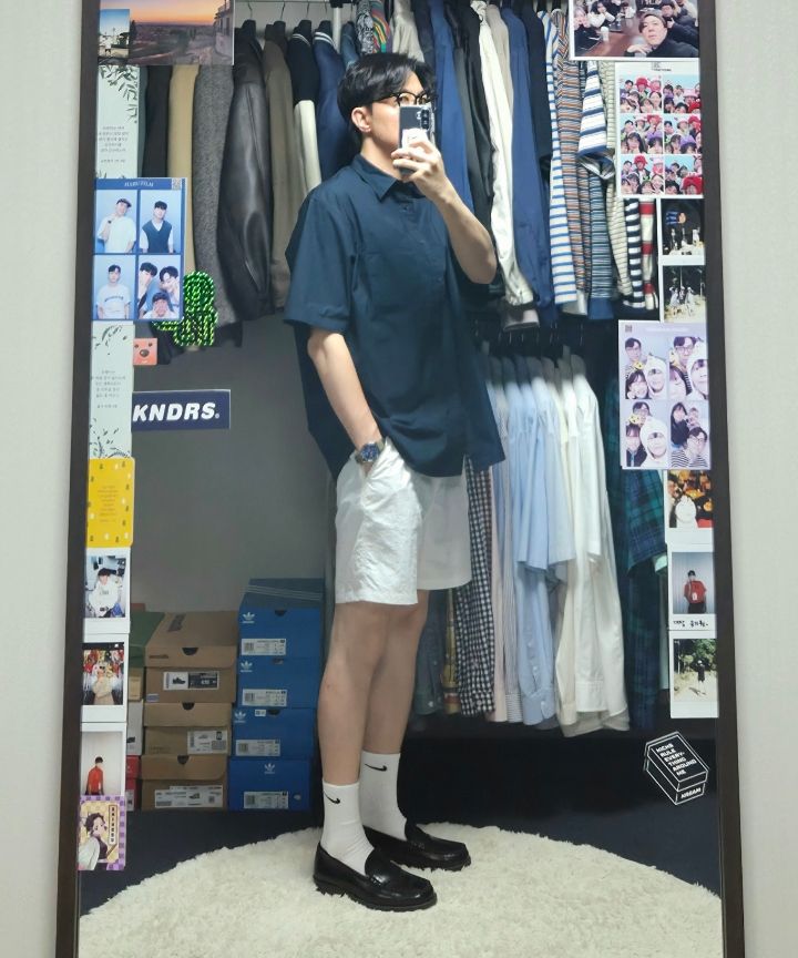 ★MUSINSA STANDARD★ Relaxed Soft Poplin Officer Shirt White MUSINSA公式 | MUSINSA STANDARD Relaxed Soft Poplin Officer