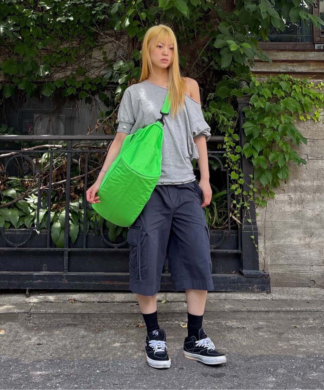 ★SCULPTOR★ Bermuda Utility Pants Navy SC25S422NA SCULPTOR® online store