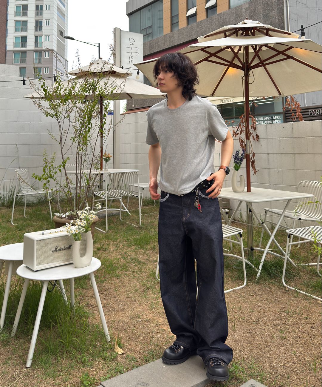 [DNSR] Spider Stitch Indigo Denim Pants/追跡付 MUSINSA公式 | DNSR Spider Stitch Indigo Denim Pants