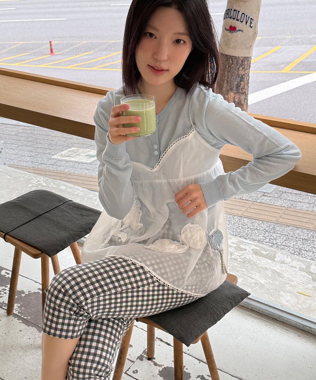 【Sinoon】 Flower Sheer Sleeveles MUSINSA | SINOON Flower Sheer Sleeveless (White)