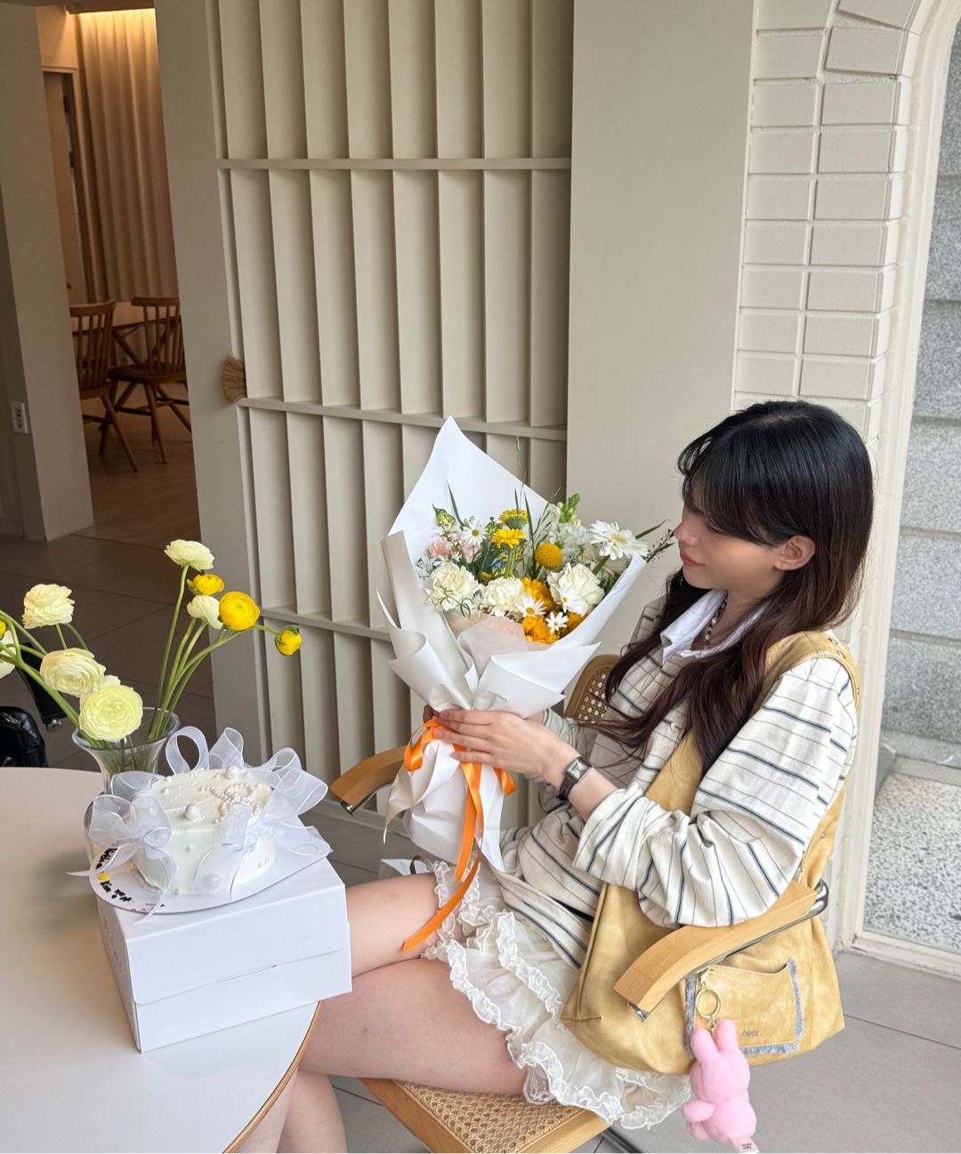 Hieta バッグ　Butter Hieta バッグ Butter
