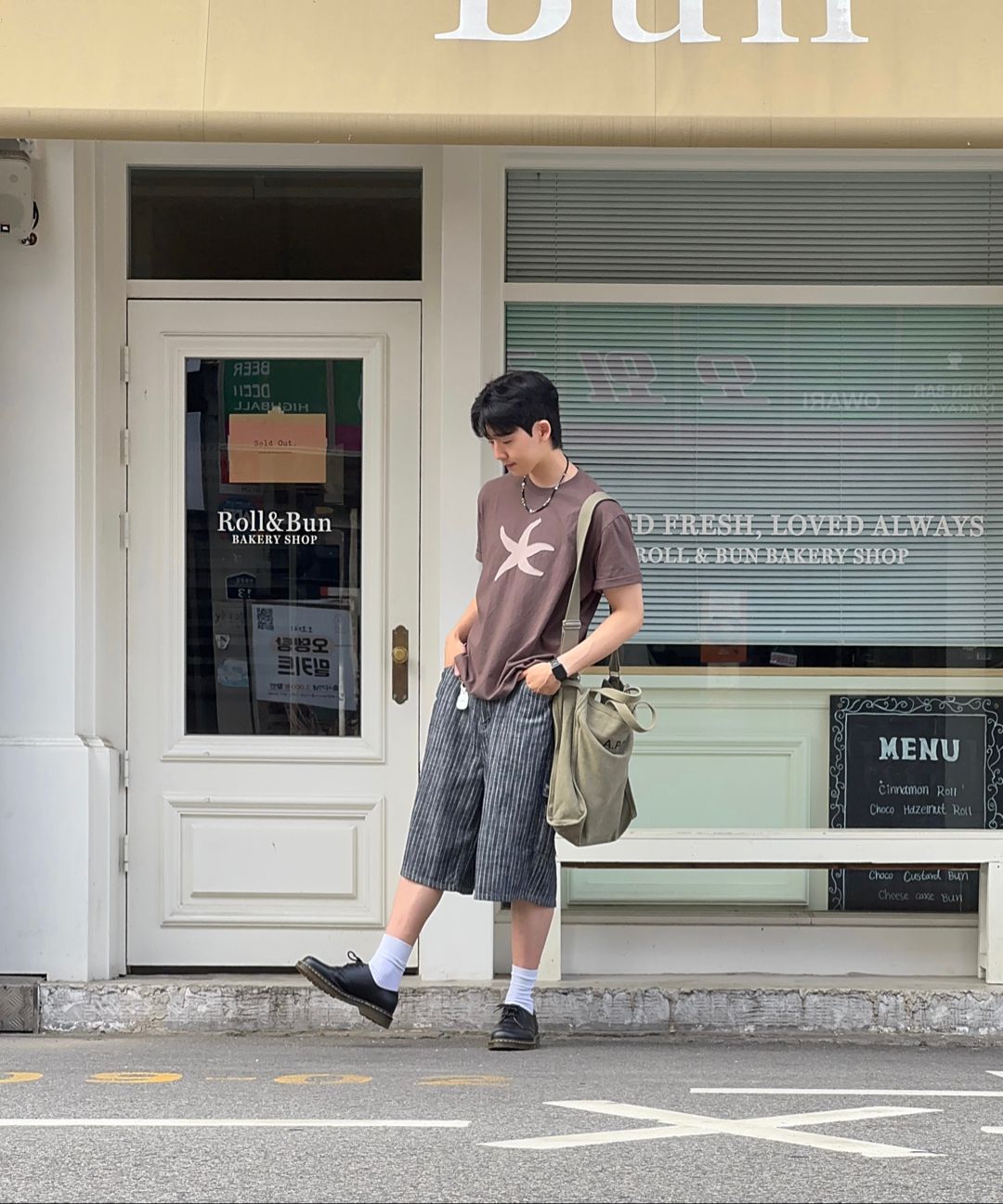 MUSINSA公式 | THE COLDEST MOMENT TCM vintage starfish T (black)