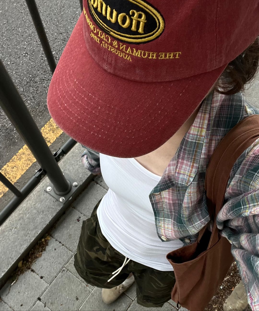 MUSINSA | HUMAN N CAT Pound Washed Vintage Ball Cap [Navy]