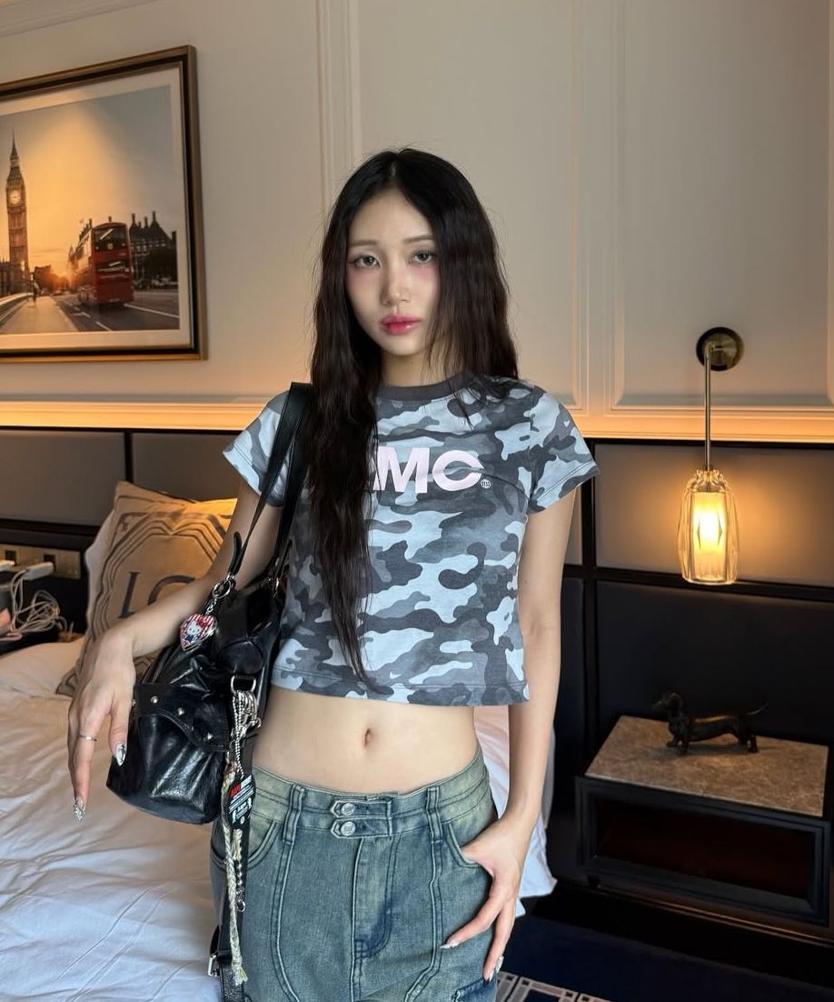 MUSINSA | LMC WM OG CROPPED TEE camo
