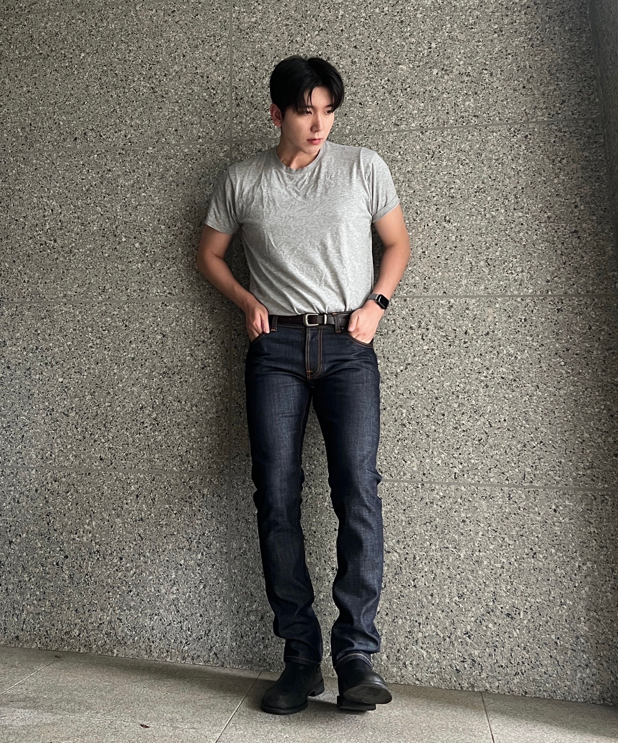 専用3 MUSINSA公式 | NUDIEJEANS Thin Finn Dry Twill 111085