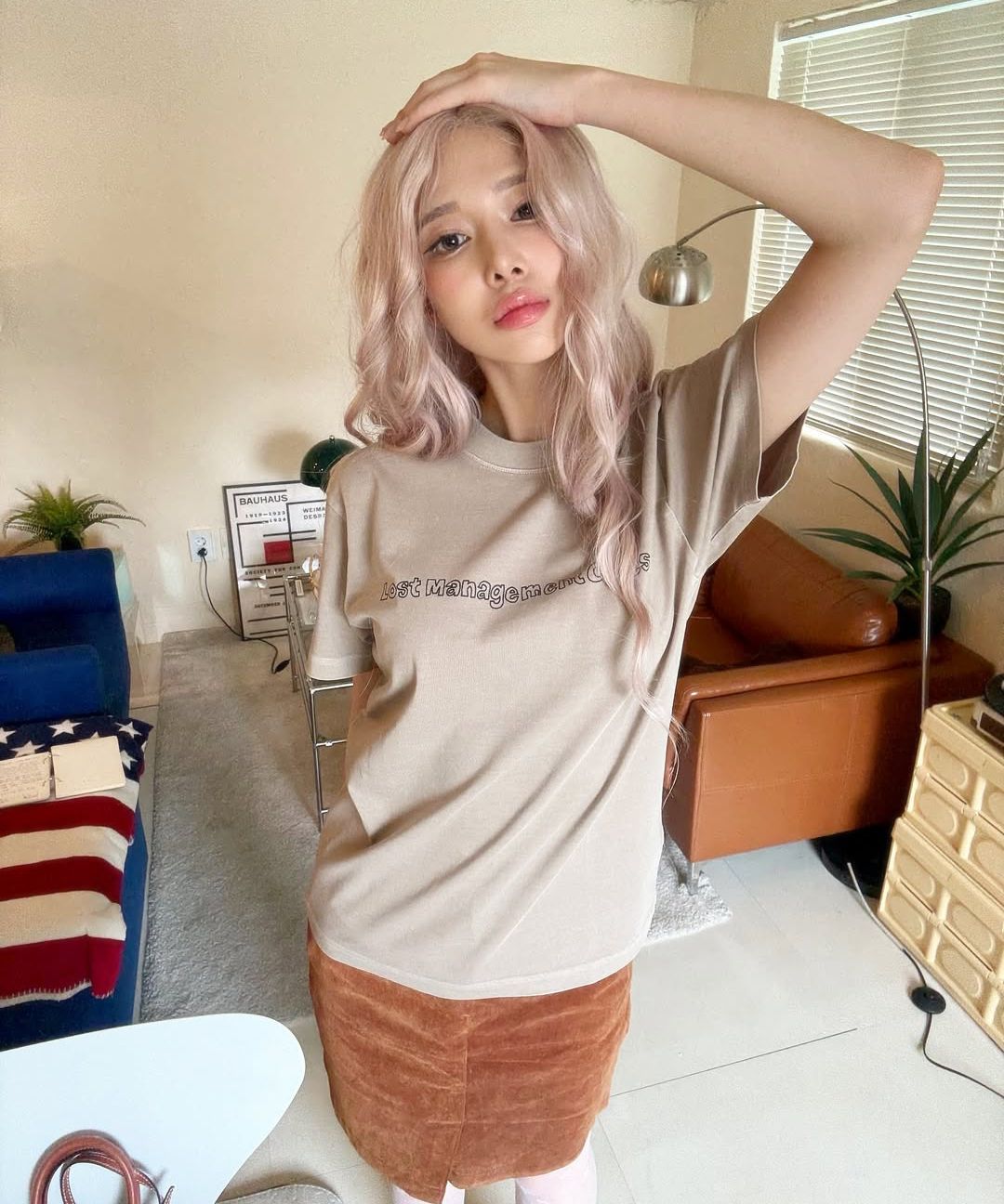 MUSINSA | LMC FN DOODLE TEE pink