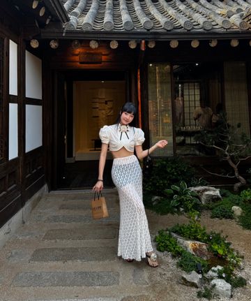 스컬프터(SCULPTOR) Rosetta Baby Shirt Ivory - 사이즈 & 후기 | 무신사