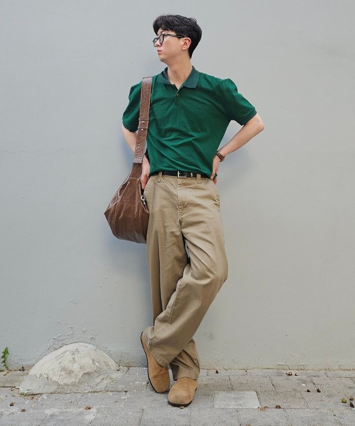 MUSINSA公式 | MIMTHEWARDROBE Montage Easy Messenger Bag