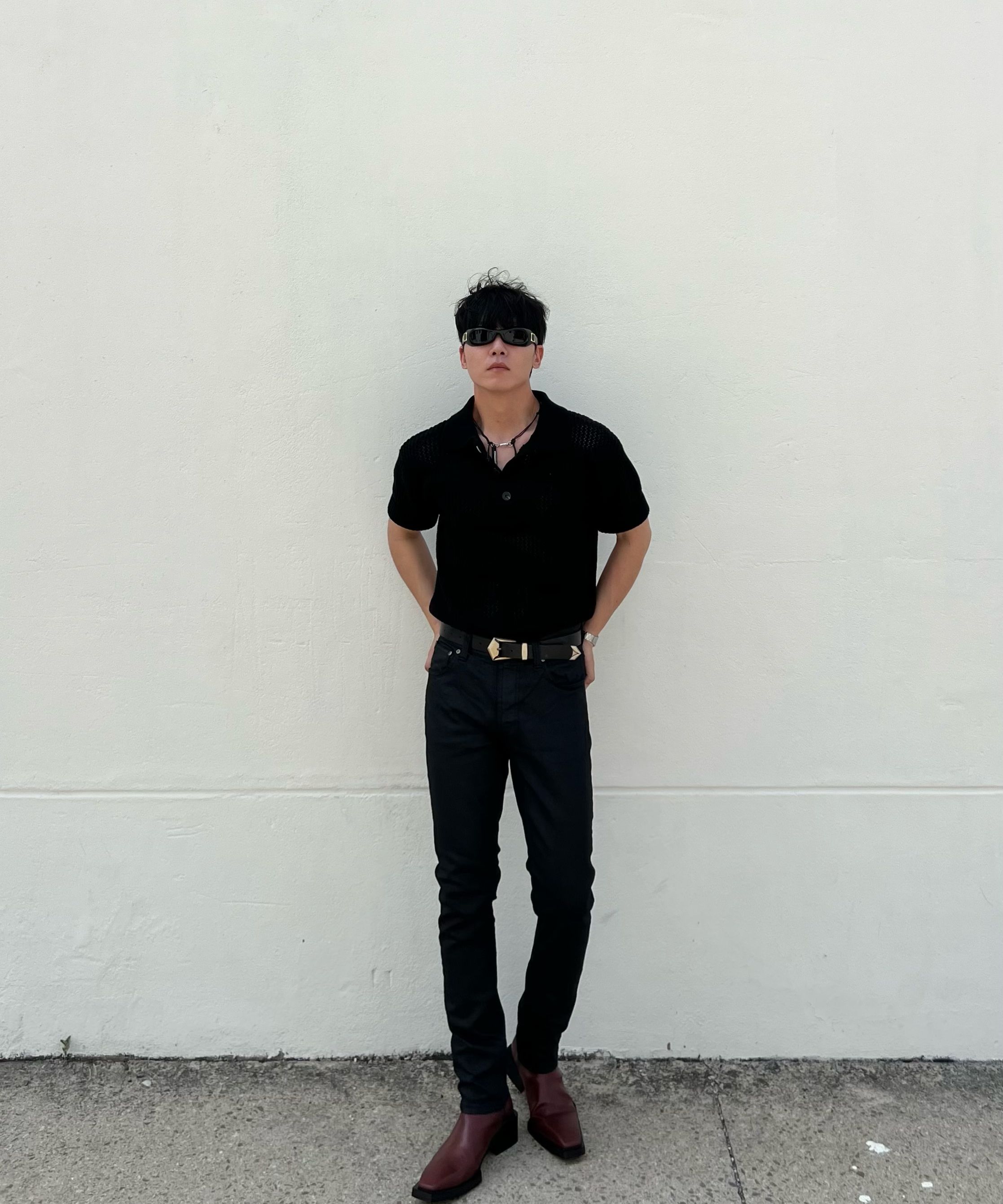 MUSINSA公式 | NUDIEJEANS Lean Dean Back 2 Black 112740