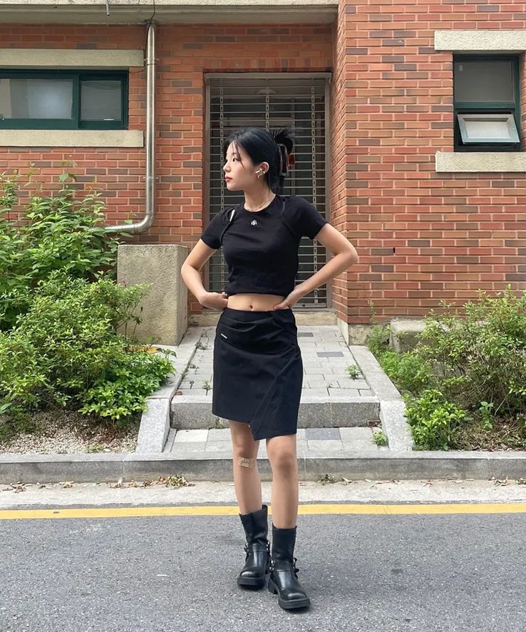 ★MISEKI SEOUL★ LAYERED CHITON MINI SKIRT MUSINSA | MISEKI SEOUL Layered chiton mini skirt BLACK