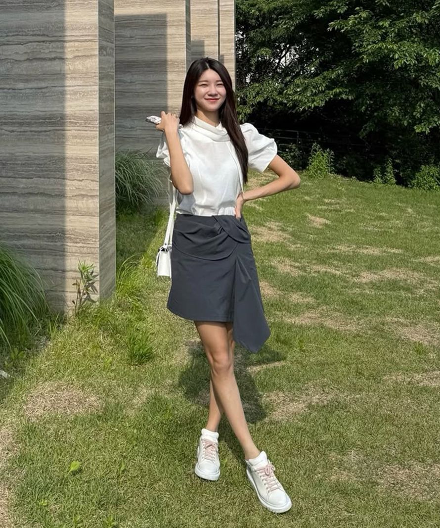 ★MISEKI SEOUL★ LAYERED CHITON MINI SKIRT MUSINSA | MISEKI SEOUL Layered chiton mini skirt BLACK