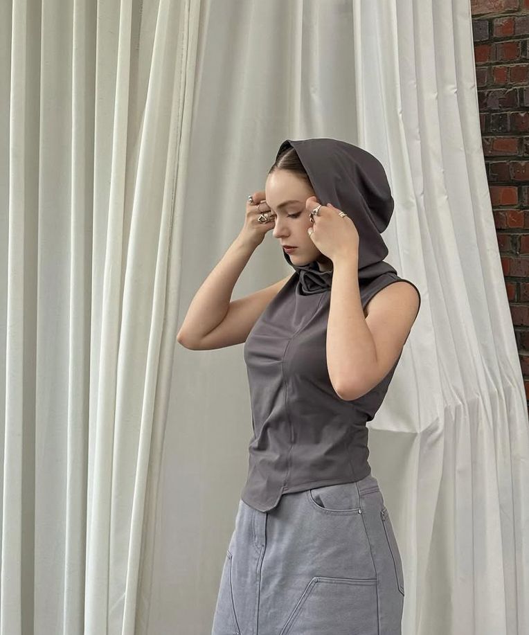 ★MISEKI SEOUL★ COWL NECK PINTUCK SLEEVELESS MUSINSA | MISEKI SEOUL Cowl neck pintuck sleeveless BLACK
