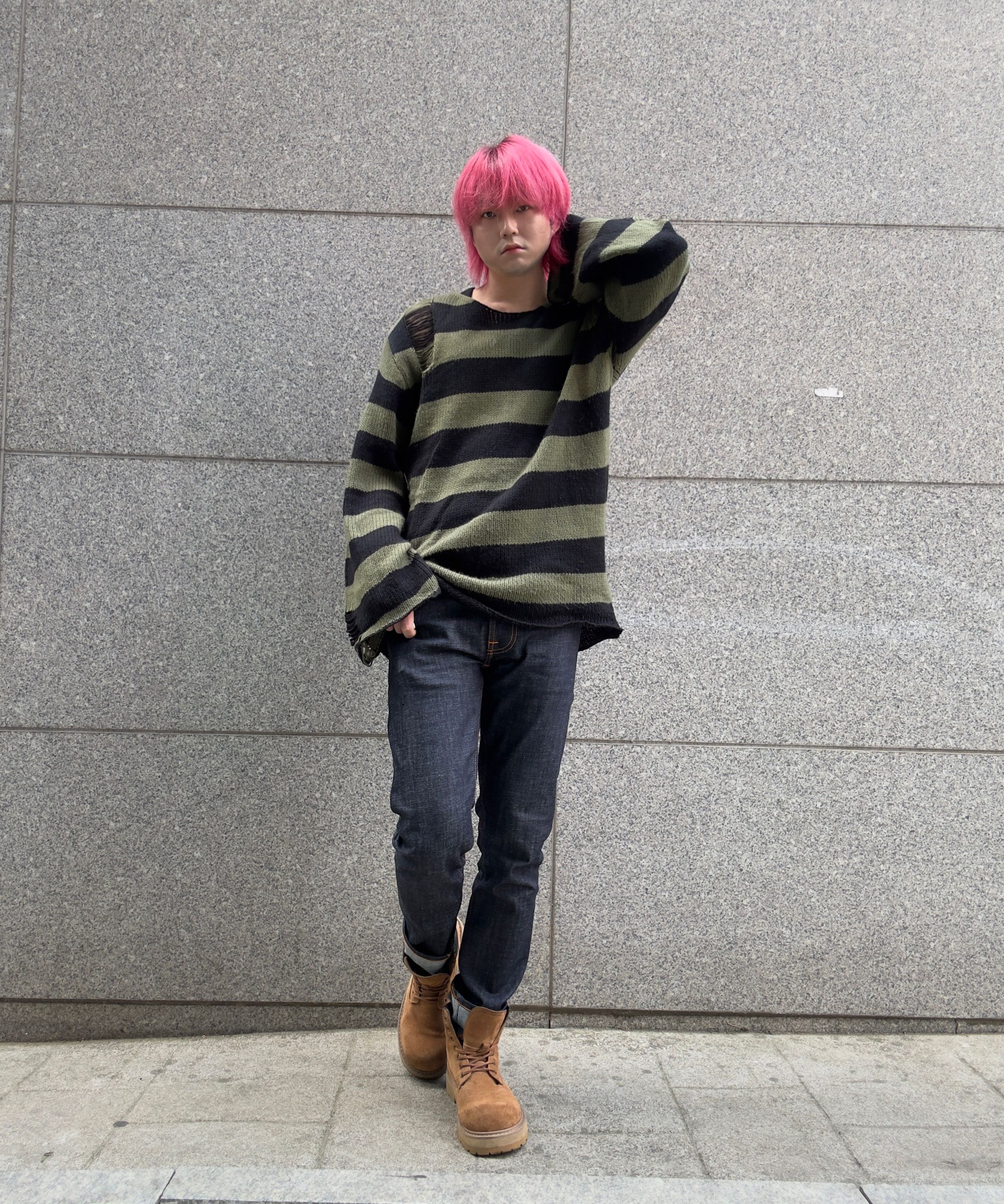 MUSINSA公式 | NUDIEJEANS Thin Finn Dry Twill 111085