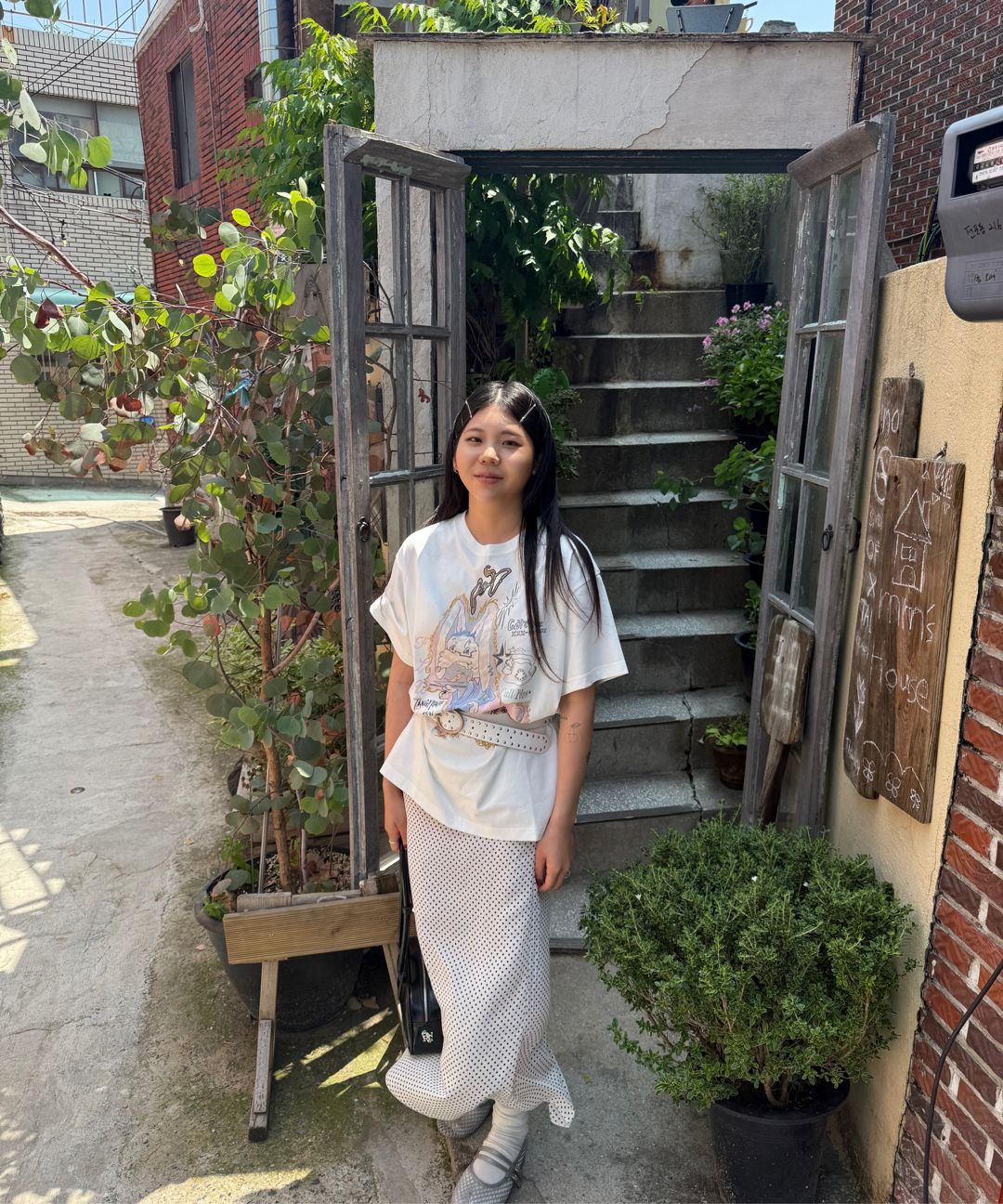 トップス TYPESERVICE Rabbit Ruched Top white MUSINSA | TYPESERVICE Rabbit Ruched Top [White]