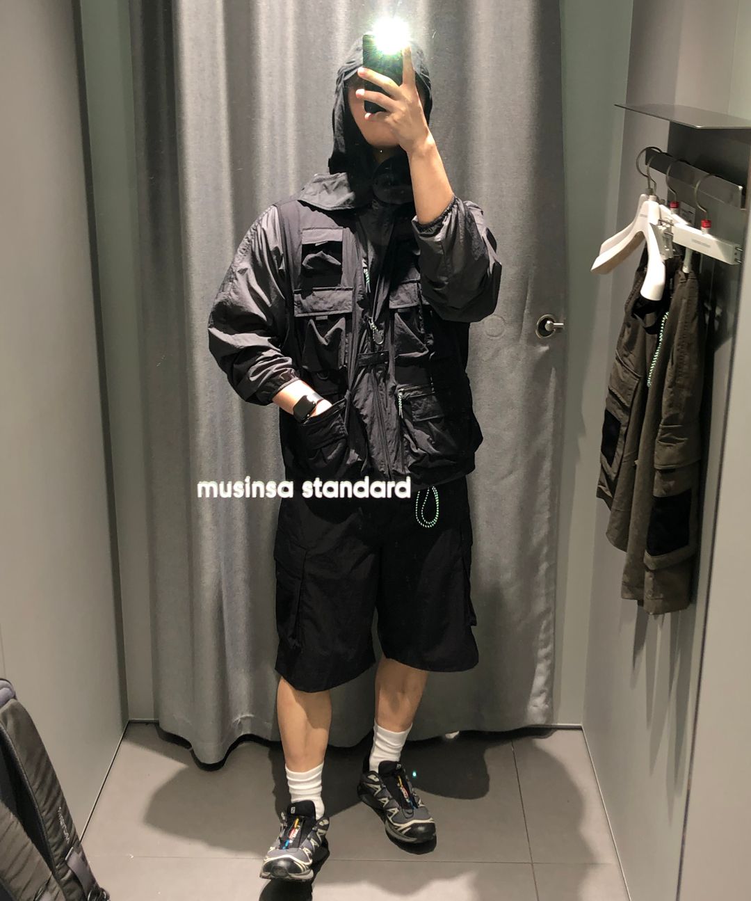 ★MUSINSA STANDARD★ City Leisure Belted Mesh Pocket Cargo S MUSINSA | MUSINSA STANDARD City Leisure Belted Multi-Pocket
