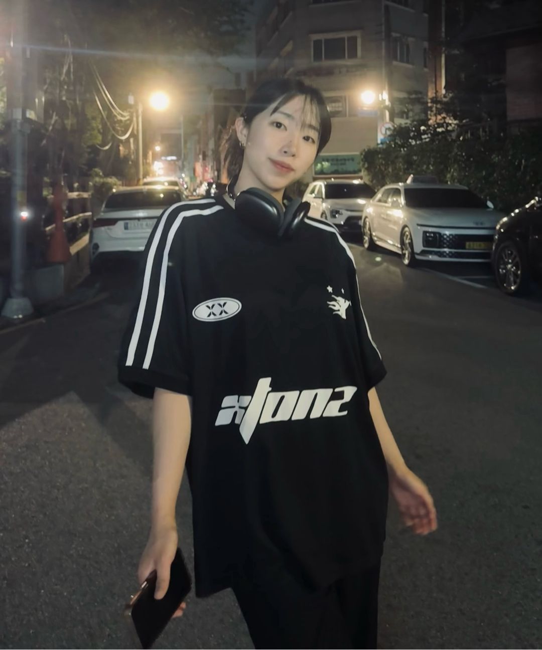 トップスその他 XTONZ XTT047 Sporty round short sleeve t-shirt WHITE XTT047W MUSINSA | XTONZ XTT047 Sporty Round Short Sleeve T-Shirt (WHITE)