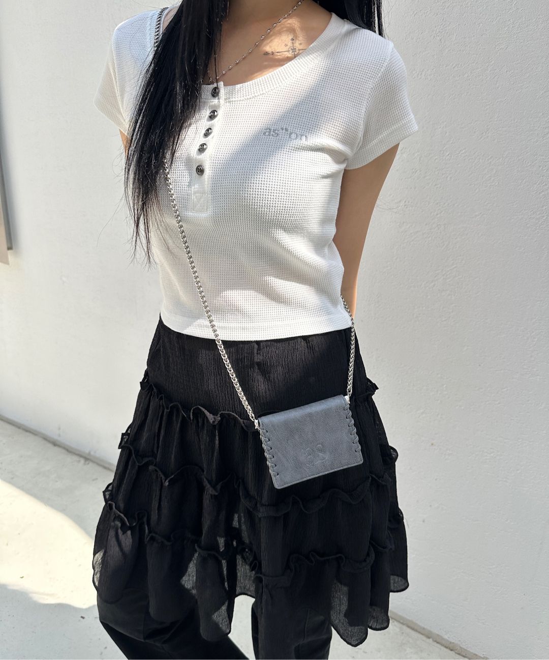 ★as''on★MOMO KANGKANG MIDI SKIRT/ BLACK★正規品/韓国送料込 MUSINSA | ASON MOMO KANGKANG MIDI SKIRT / BLACK