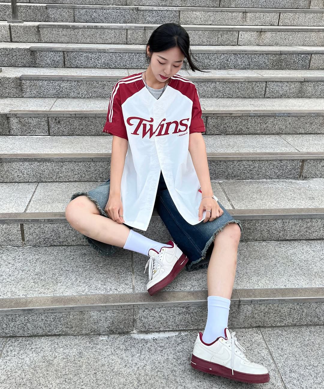 MUSINSA | 1993STUDIO [LG Twins x 1993 Studio] Baseball Woven