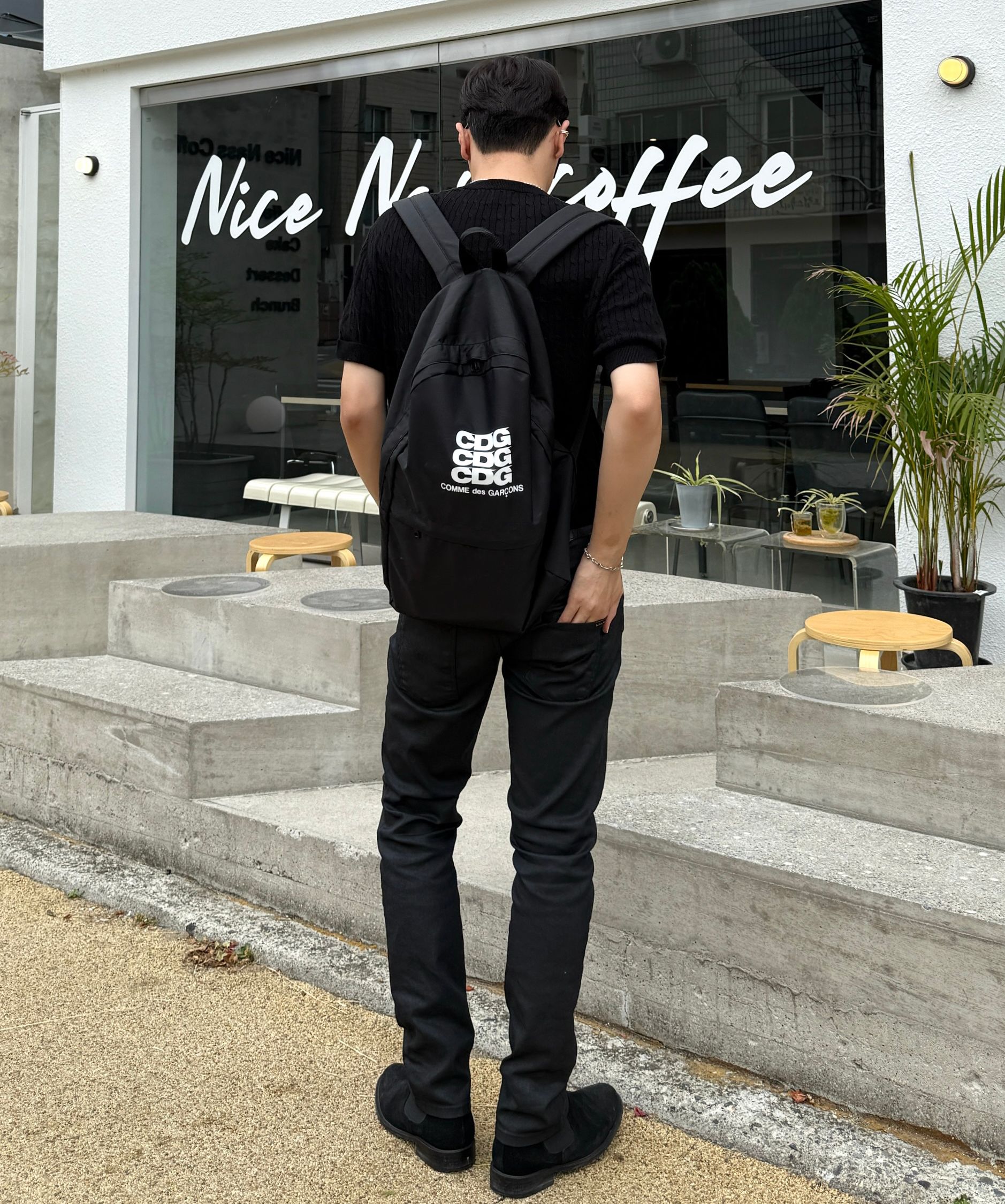 【りん様】専用 MUSINSA公式 | NUDIEJEANS Thin Finn Back 2 Black 112431