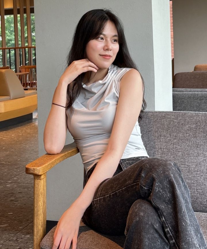 ◆MISEKI SEOUL◆ Slanted sleeveless top DARK GREY MSK252SL07 MUSINSA | MISEKI SEOUL Slanted sleeveless top GREY