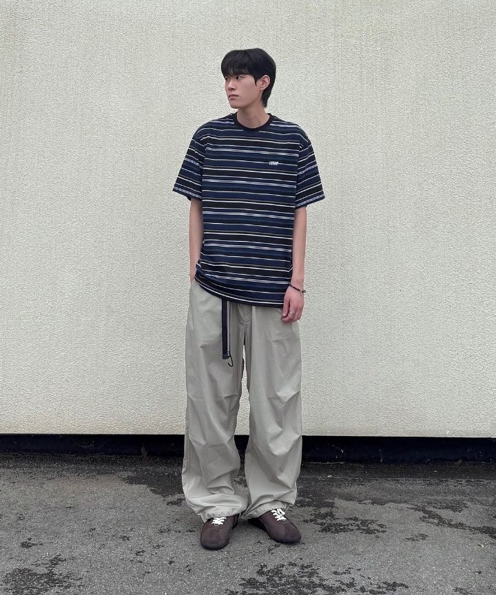 ★MUSINSA STANDARD★ City Leisure Belted Denim Parachute Pan MUSINSA | MUSINSA STANDARD City Leisure Belted Denim
