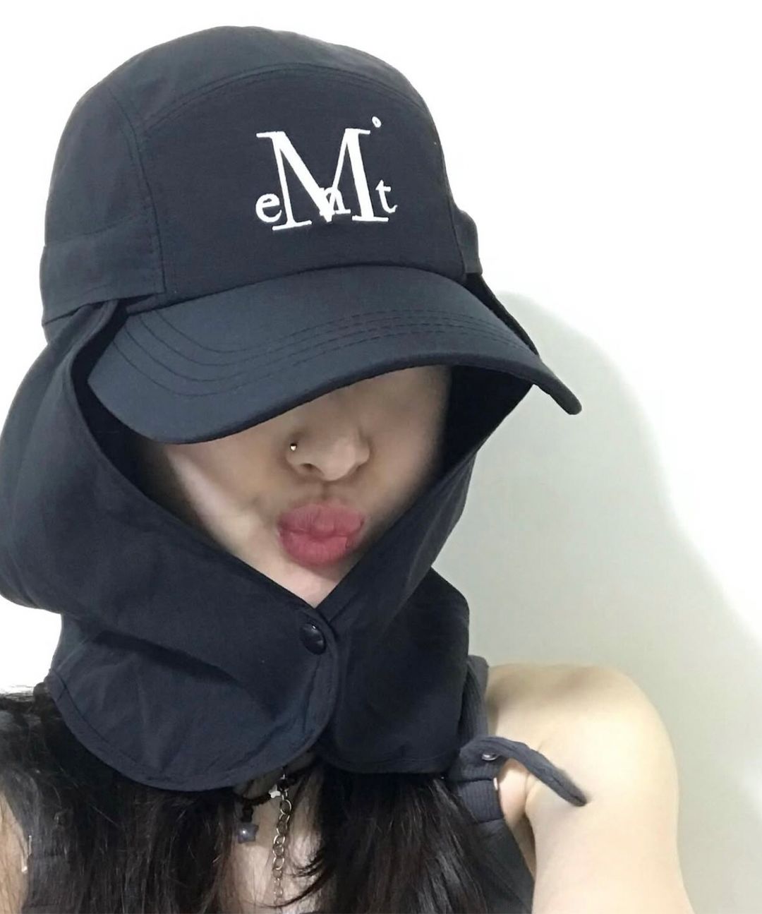 MUSINSA | MUCENT Signature Sun Guard Ball Cap