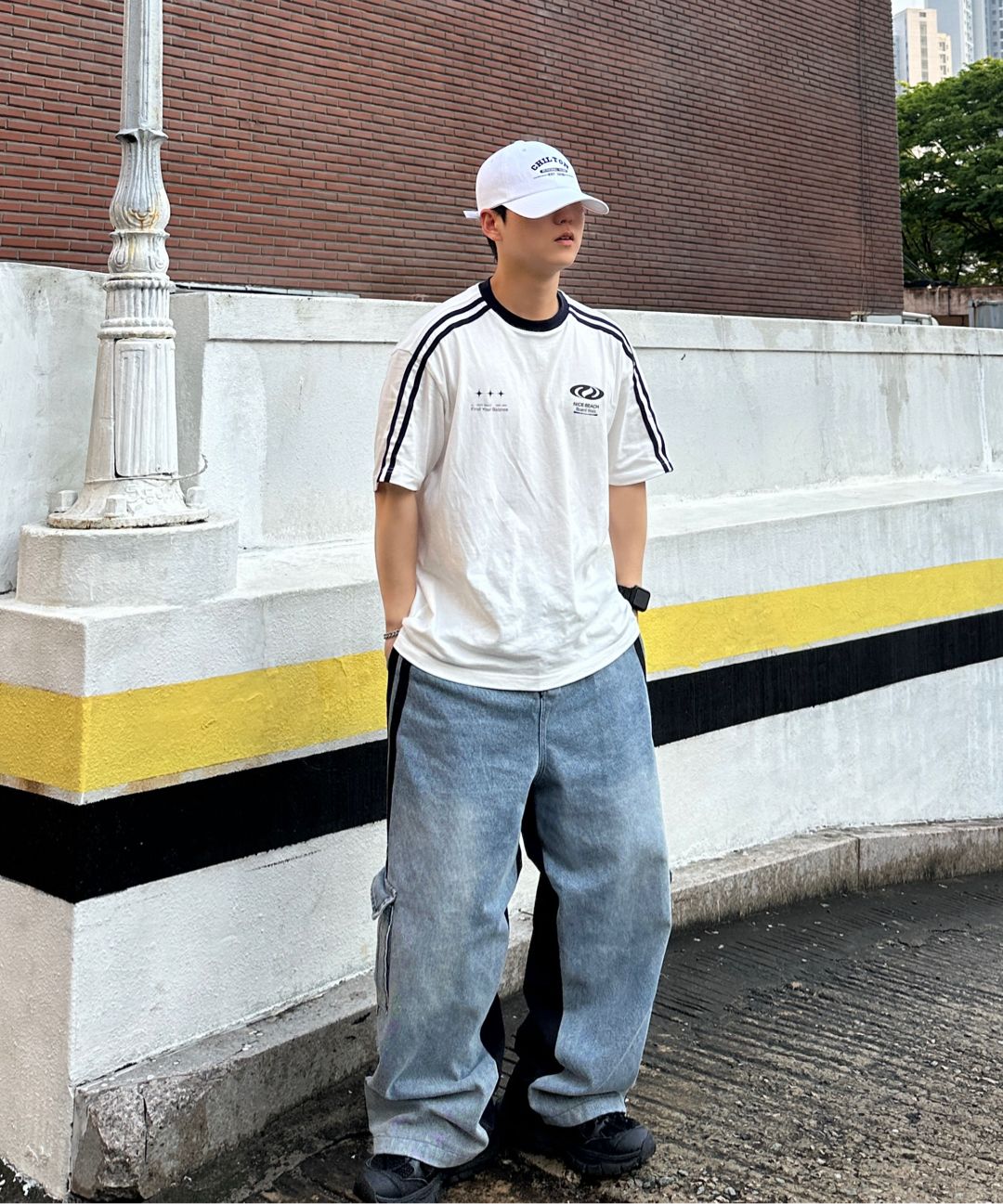 MUSINSA | URBANDTYPE Football Jersey T-shirt_Black
