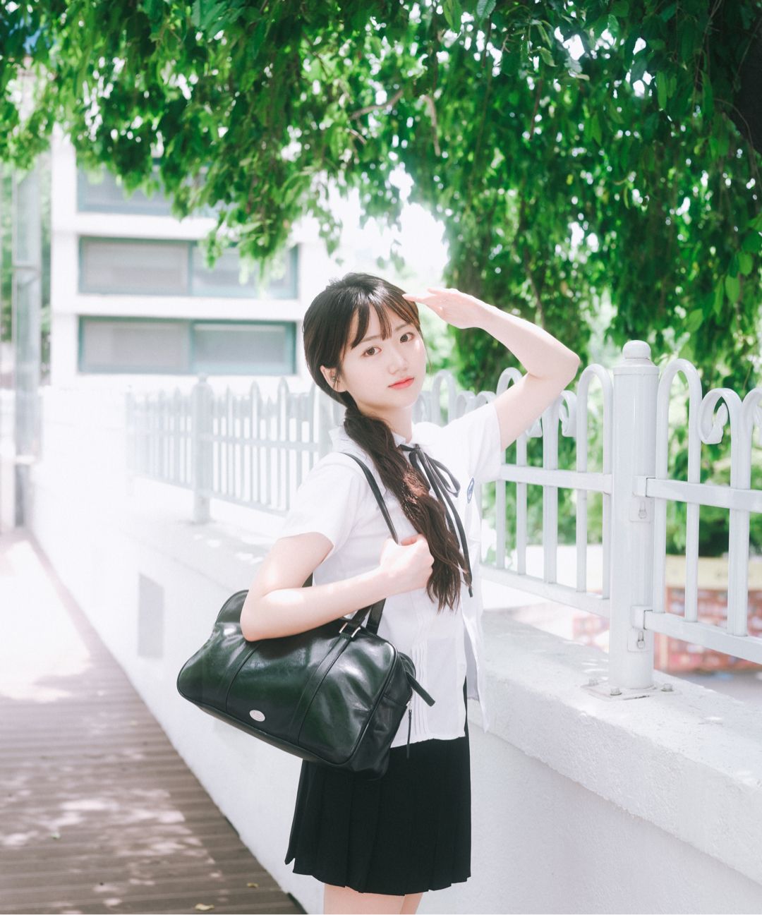 MUSINSA | DUMARO Journey Big Shoulder Bag / Lavender