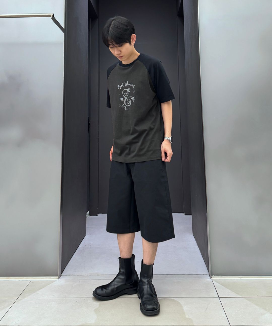 パンツ INSILENCE Cotton Twill Bermuda Pants パンツ INSILENCE Cotton Twill Bermuda Pants INSILENCE Cotton