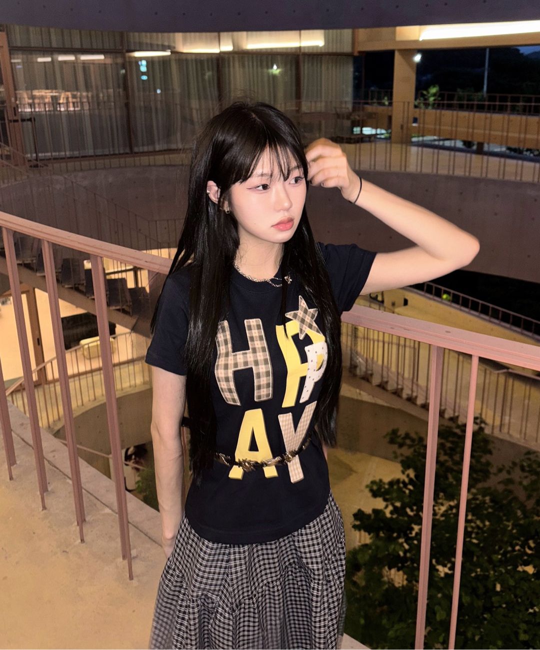 Tシャツ・カットソー Wai Kei HAPPY Patchwork Short Sleeve T-shirt 5BSA066 MUSINSA | WAI KEI HAPPY Patchwork Short Sleeve T-shirt White