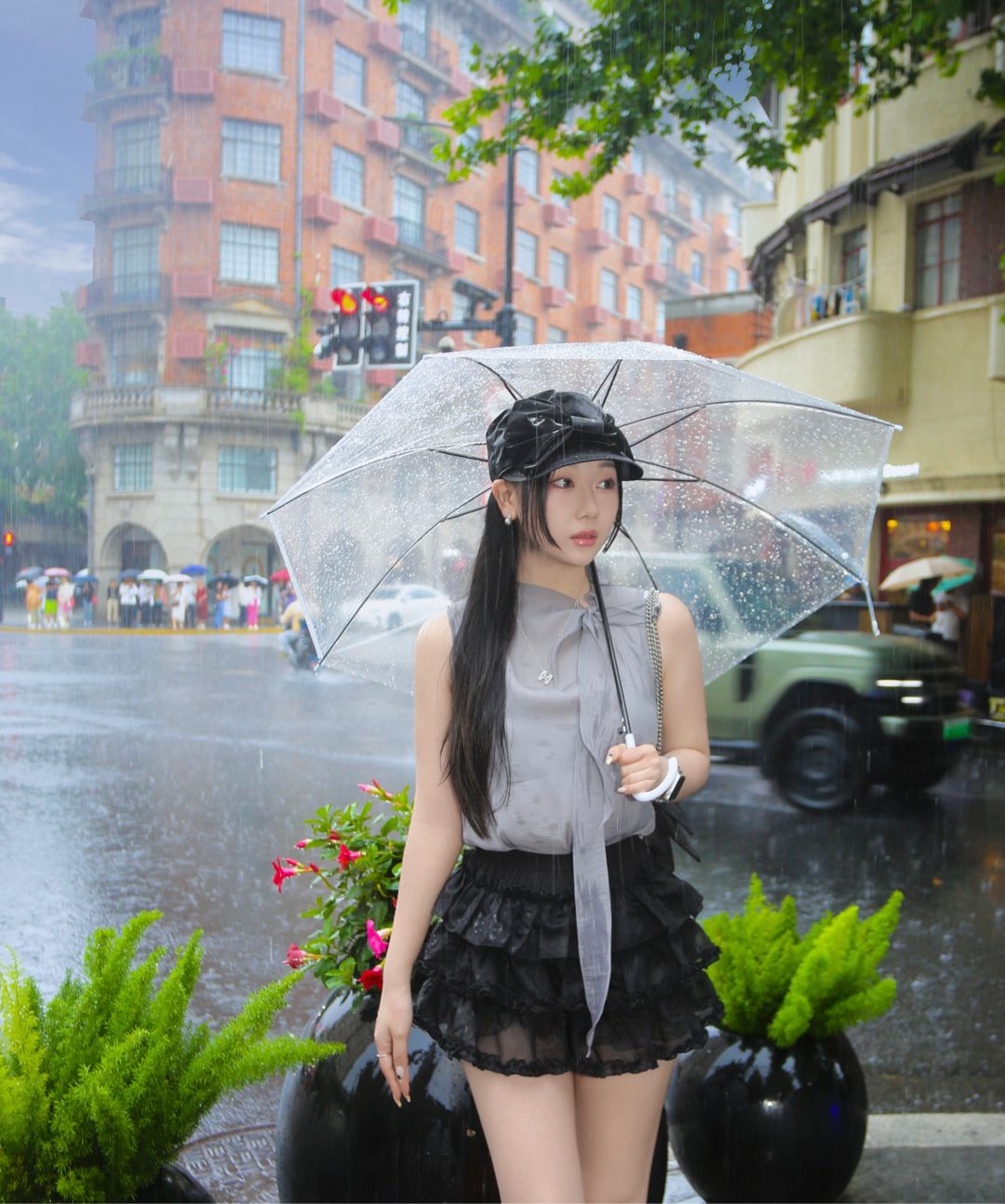 ミニスカート ROUGHNECK tutu pants skirt cream 0.5.jpg