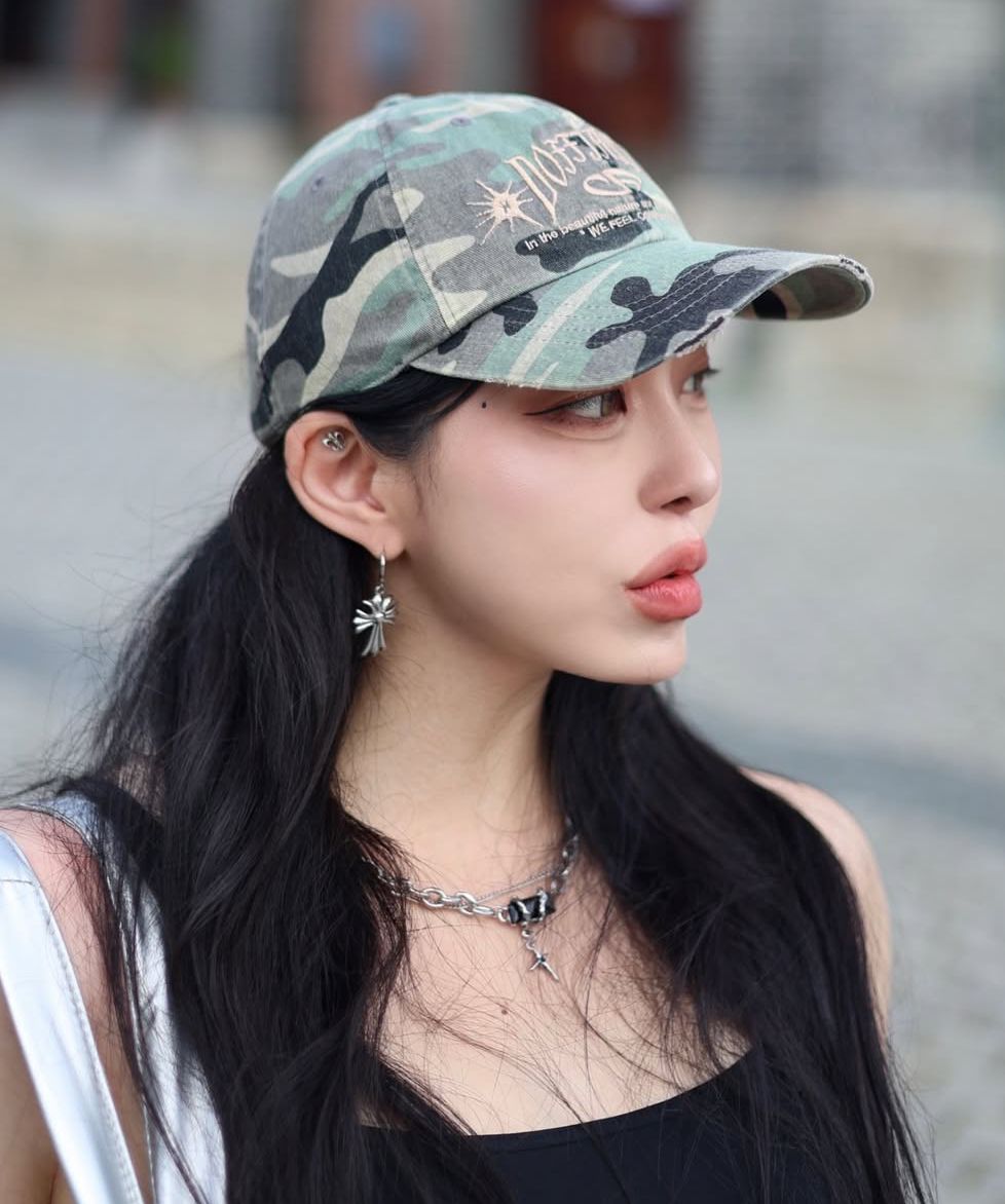 DOFFJASON ■ Vintage Washed Denim Ball Cap キャップ MUSINSA公式 | DOFFJASON Vintage Washed Denim Ball Cap INDIGO