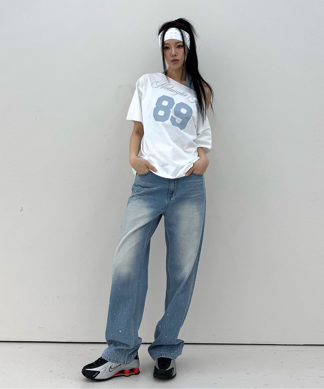 MUSINSA | MIDNIGHT MOVE ss cubic pants (black)