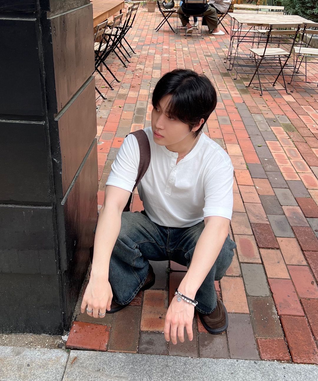 MUSINSA公式 | JUAN HOMME Refined Wide Denim Pants (Vintage