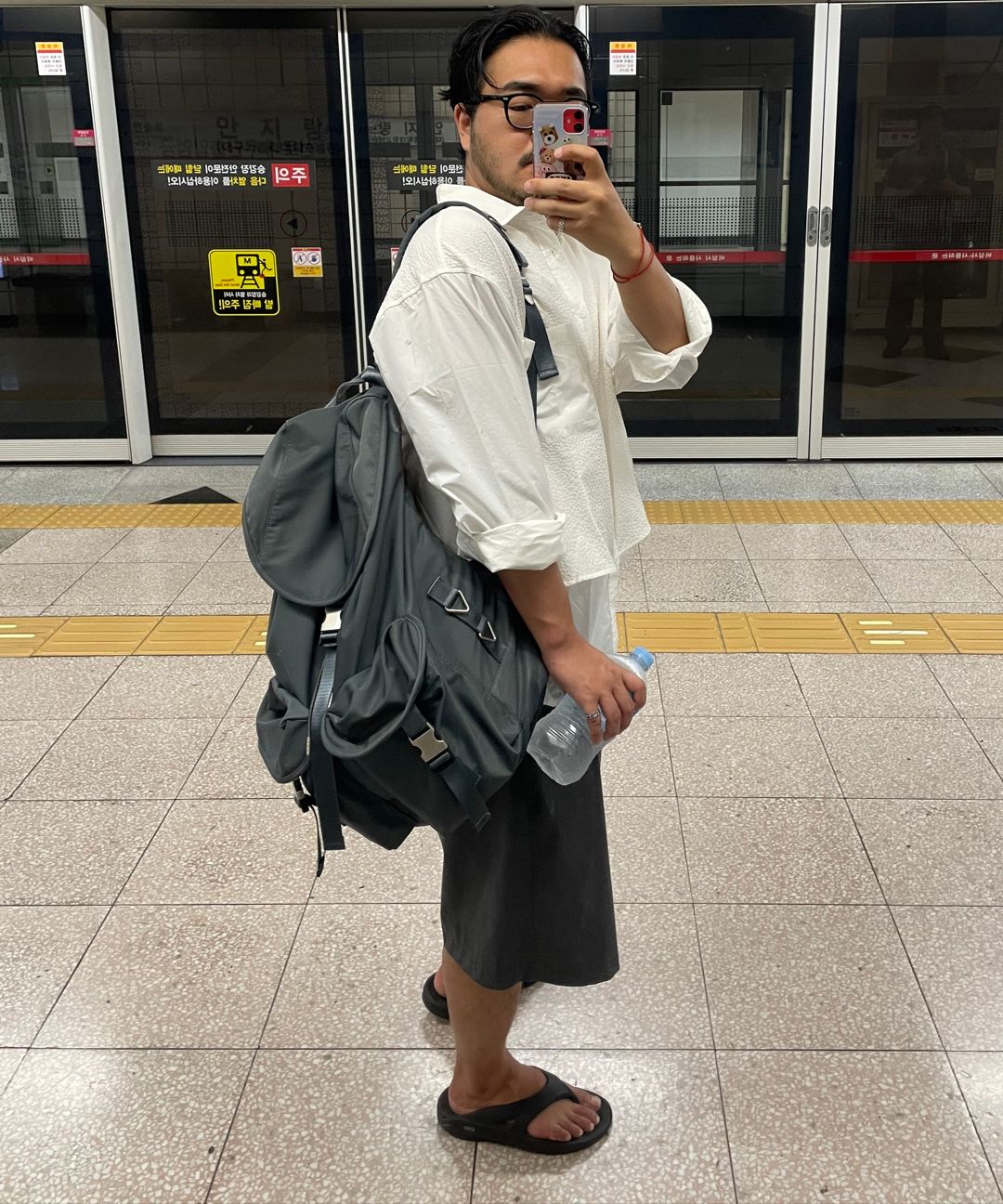 MUSINSA | HAH ARCHIVE [After Pray Edition] 2-Pocket Nylon