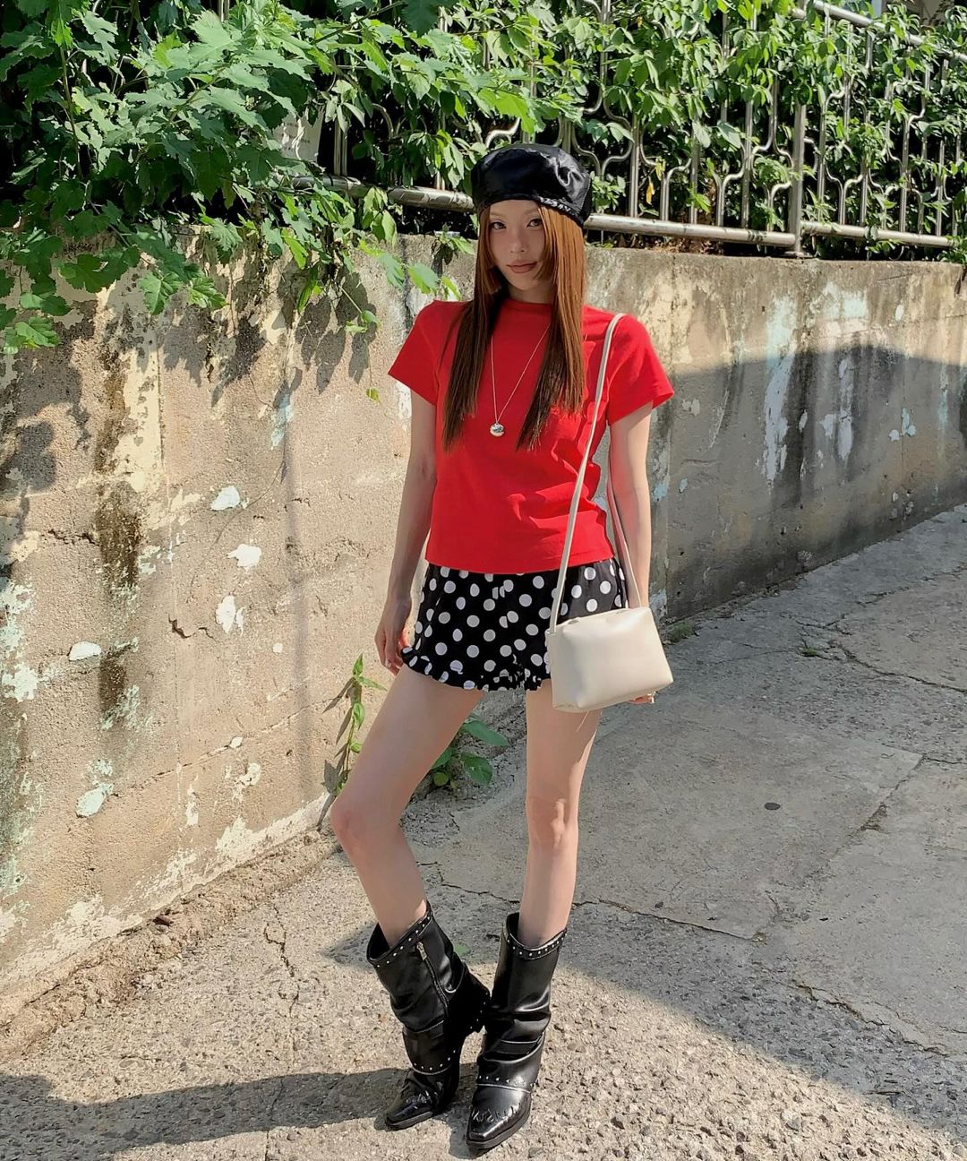 ★2025SS新作★EXPIRED GIRL★Polka Dot Frill Shorts MUSINSA | EXPIRED GIRL Polka Dot Frill Shorts Ivory