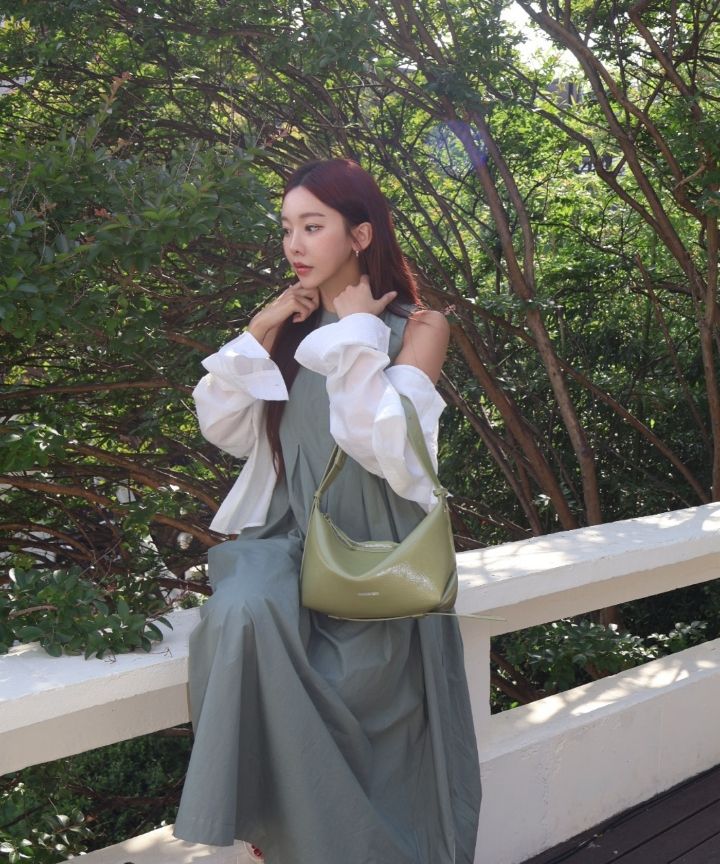 MUSINSA公式 | MASMARULEZ 3way belted mini hobo bag _ Brown