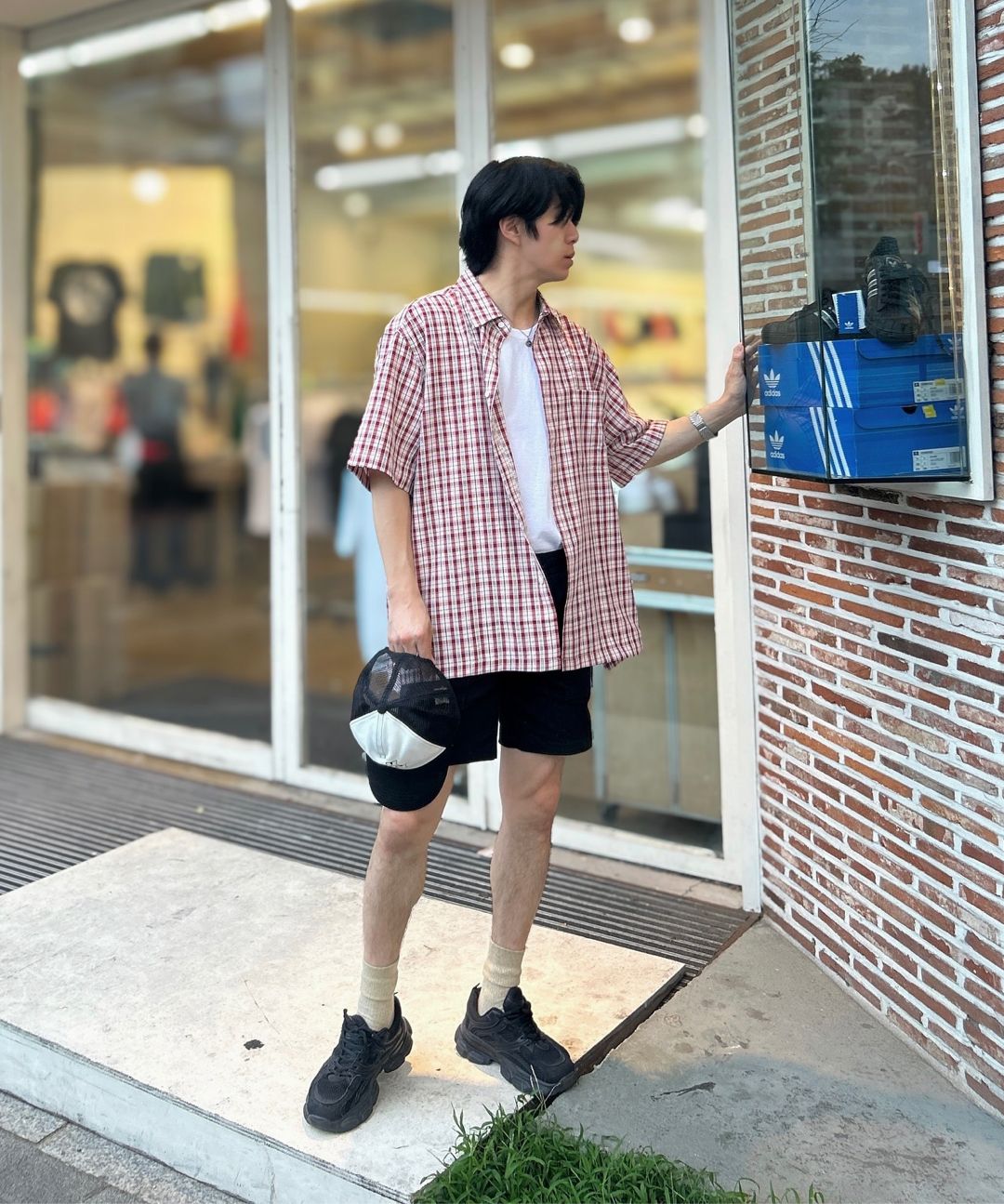 MUSINSA公式 | BUTTON SEOUL Ugly Daddy Mash Sneakers (Triple