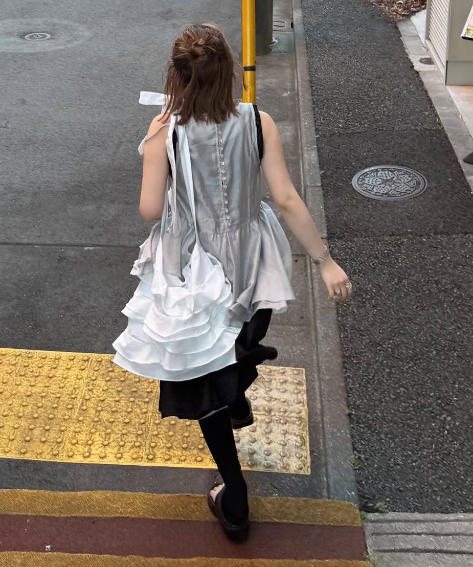 韓国商品/FLARE UP Faye Frill Bag MUSINSA | FLAREUP Faye Frill Bag (FL-733_White)