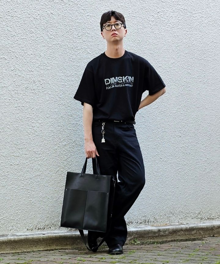MUSINSA公式 | DOFFJASON Minimal Square Hard Leather Belt