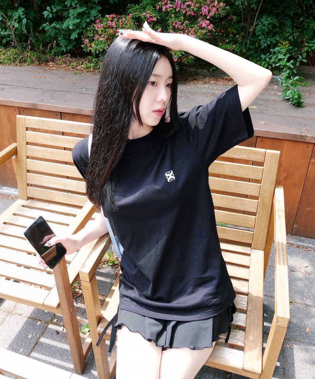 ◆SATUR◆ Small Logo Print Short Sleeve T-Shirt 2COLOR MUSINSA | SATUR Small logo printing short sleeve t-shirt 2COLOR