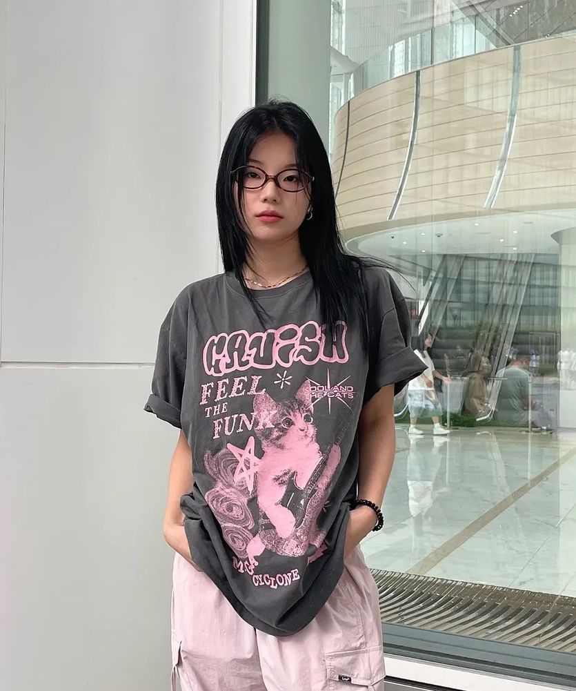 MUSINSA公式 | CAVISH MEGA CYCLONE PIGMENT SS TEE CHARCOAL