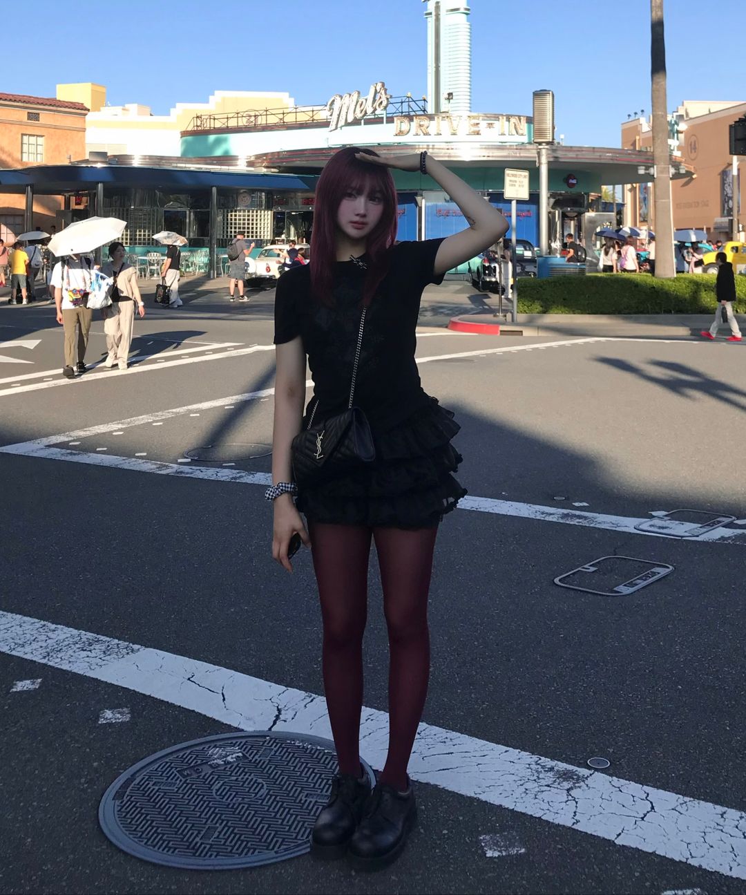 MUSINSA公式 | ROUGHNECK tutu pants skirt black