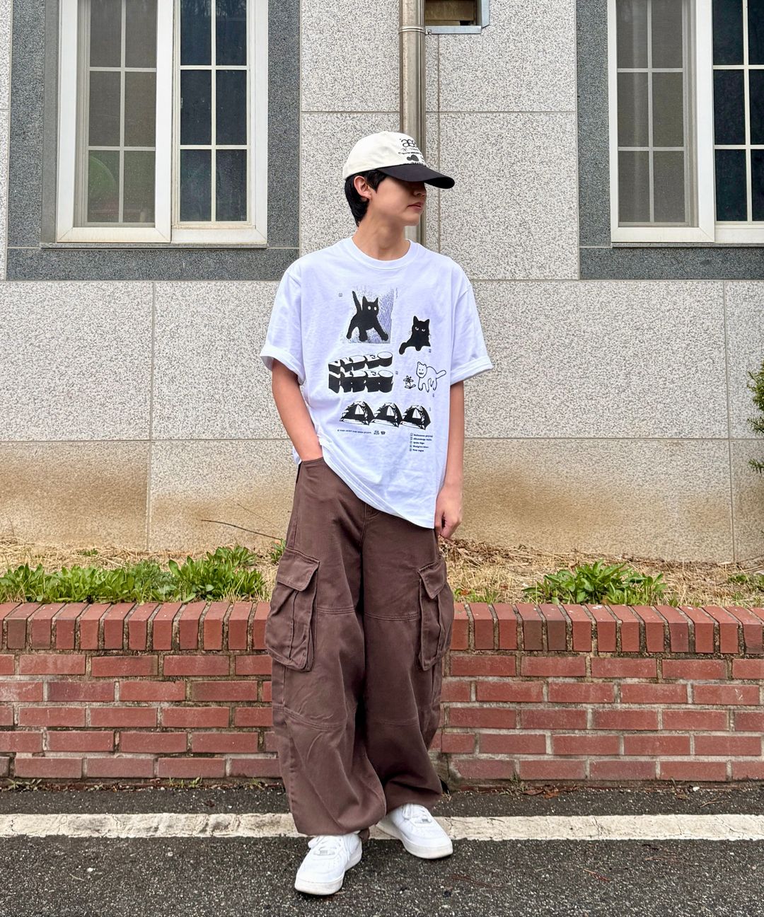 キャップ AEAE WEB LOGO TWO TONE BALL CAP WHITERED A231UAA04RE AEAE] WEB LOGO TWO TONE BALL CAP- [BEIGE/BURGANDY] 正規品