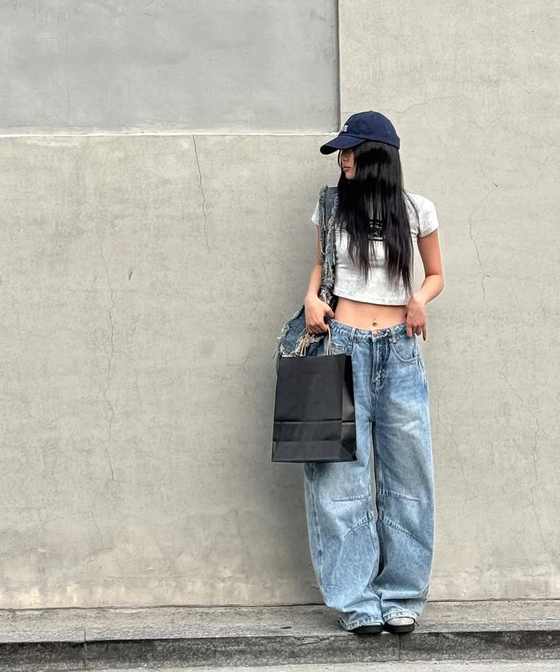 【BADBLOOD】Charlie Barrel Jeans - Black MUSINSA | BADBLOOD Charlie Barrel Jeans - Black