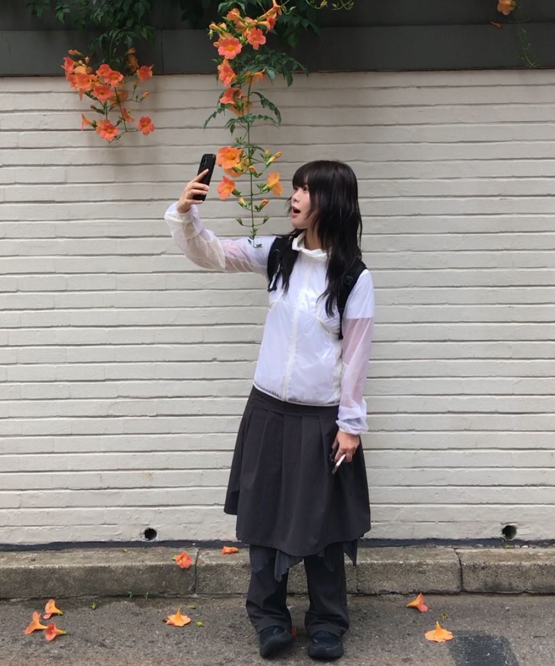 パンツ MISEKI SEOUL Draped shirt skirt pants MISEKI SEOUL】Draped shirt skirt pants SET / 追跡付 (MISEKI