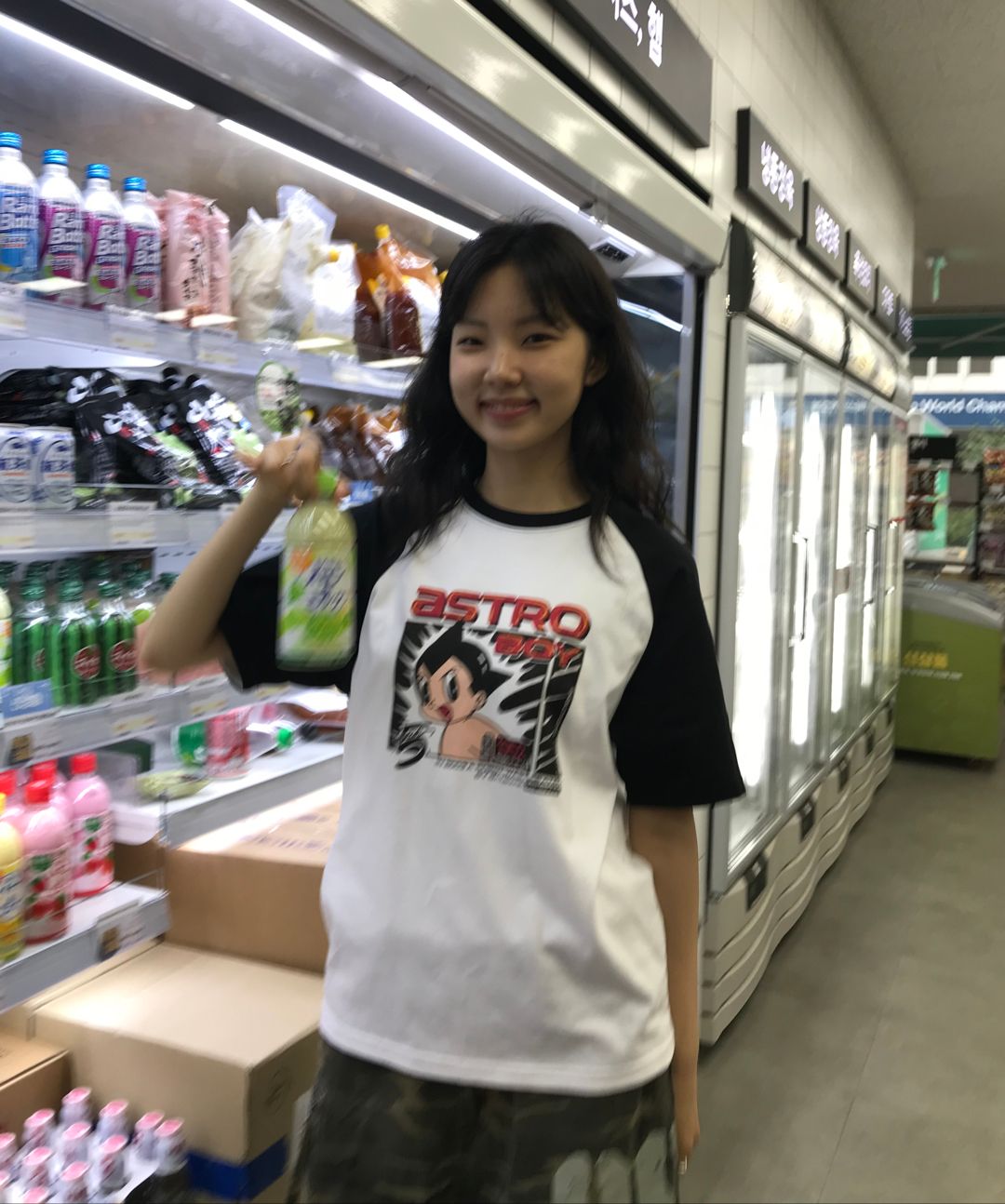 ★MAINBOOTH★[Astro Boy] Atomic T-shirt(NAVY)★正規品/人気 Influencer pick] [Astro Boy] Atomic T-shirt(NAVY