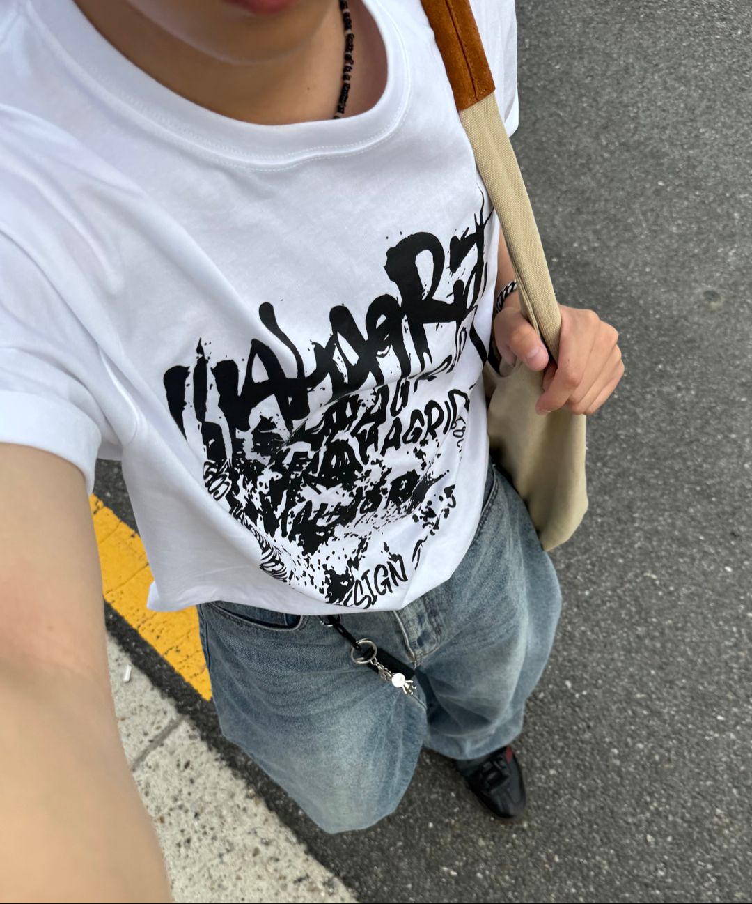 【mahagrid】23FW★ HUMAN BEING LS TEE MUSINSA | MAHAGRID HUMAN BEING LS TEE BLUE(MG2DFMT555A)