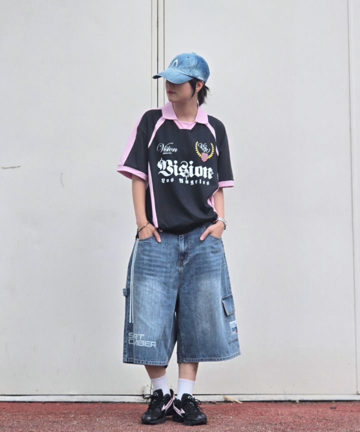 MUSINSA | VISION STREETWEAR VSW Soccer Jersey Blue