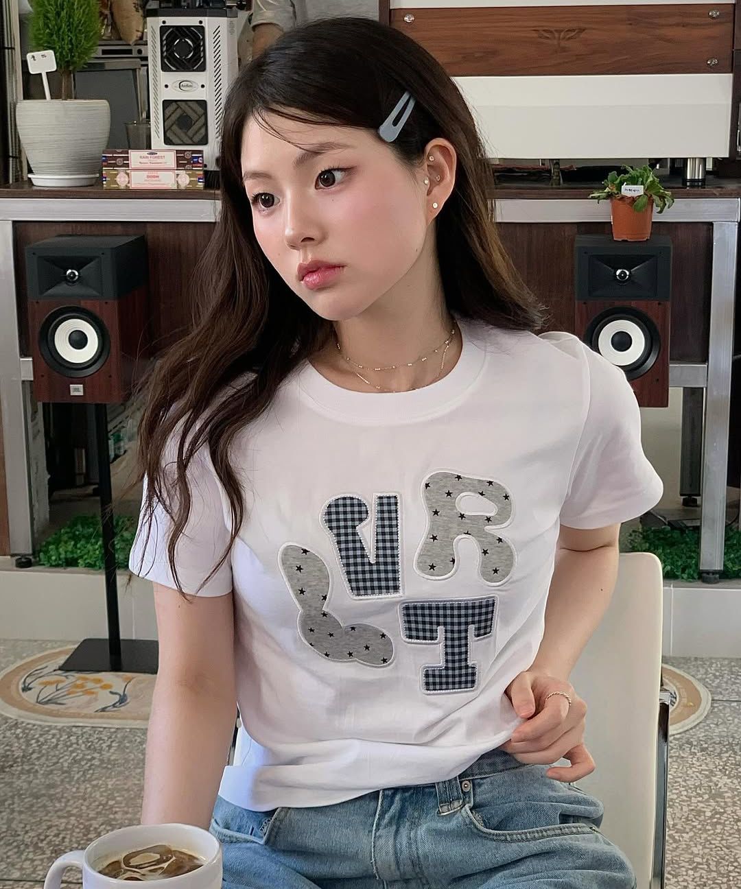 MUSINSA公式 | LUV IS TRUE LVTR PATCH TEE(3COLOR)